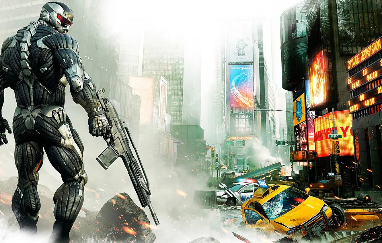 Фото обои Crysis, Crysis 2, PS3, Xbox 360