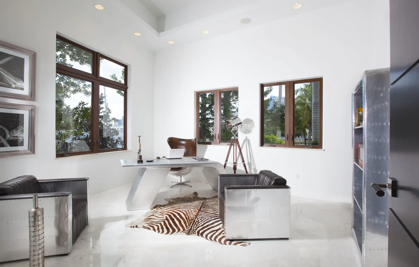 Фото обои Miami, modern, living room, interior