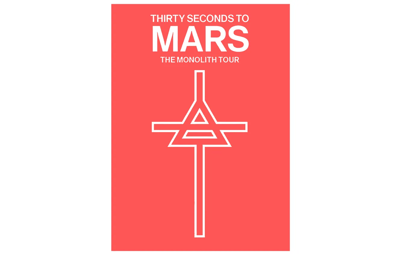 Фото обои музыка, надпись, логотип, группа, белый фон, 30 Seconds to Mars