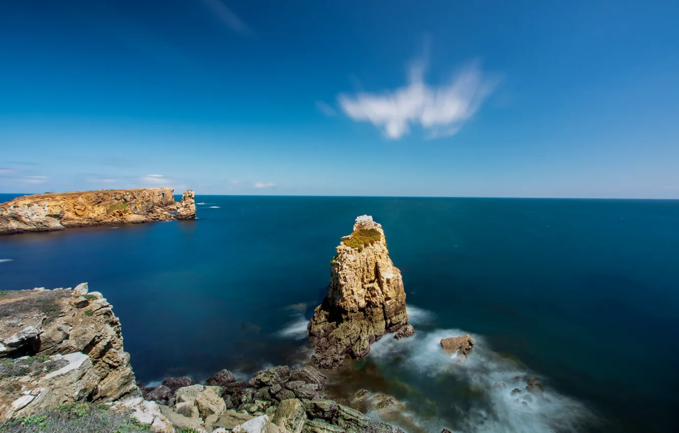 Фото обои побережье, Португалия, Peniche