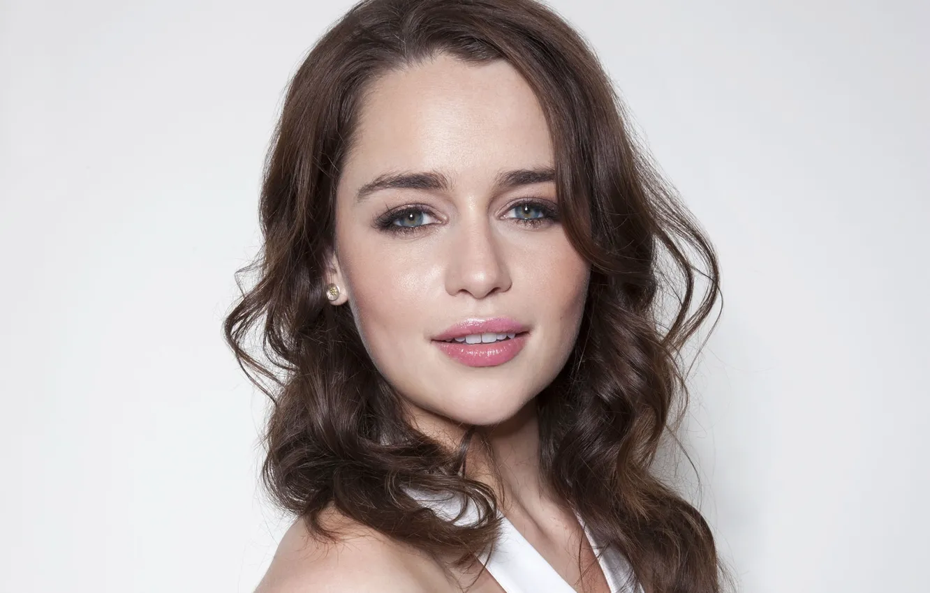 Фото обои улыбка, актриса, Emilia Clarke, Эмилия Кларк