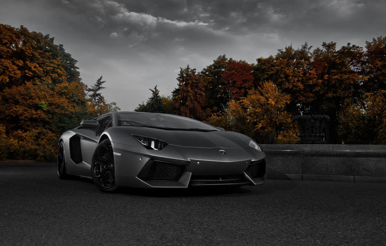 Фото обои Lamborghini, Aventador, LP-700
