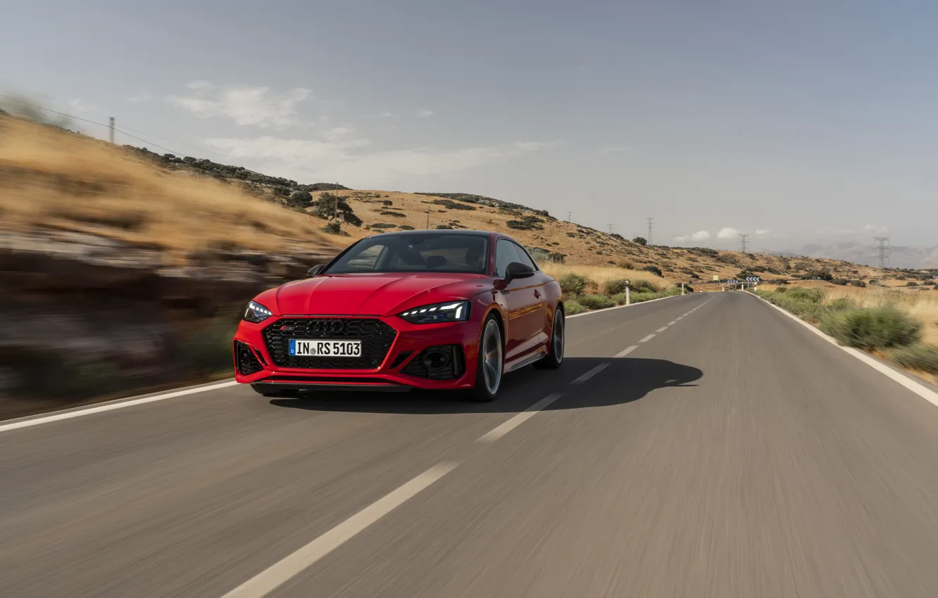 Фото обои Audi, road, RS5, Audi RS 5 Coupe competition plus