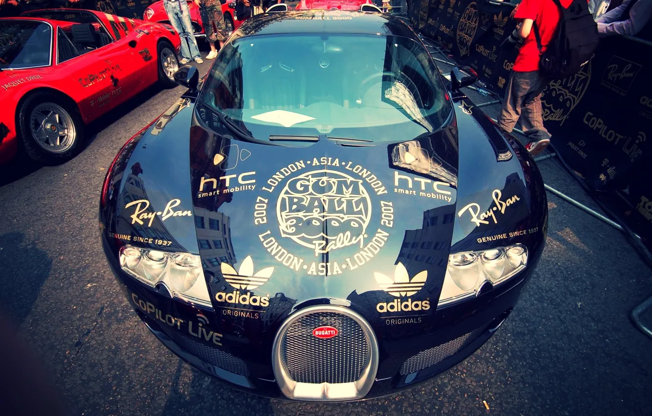 Фото обои Bugatti, veyron, supercars, gumball 3000