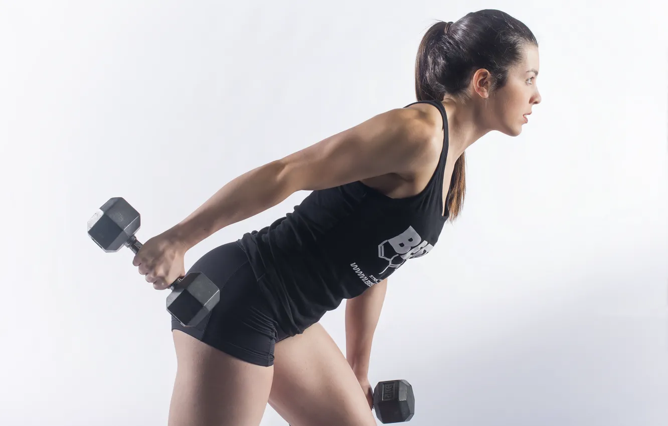 Фото обои female, workout, fitness