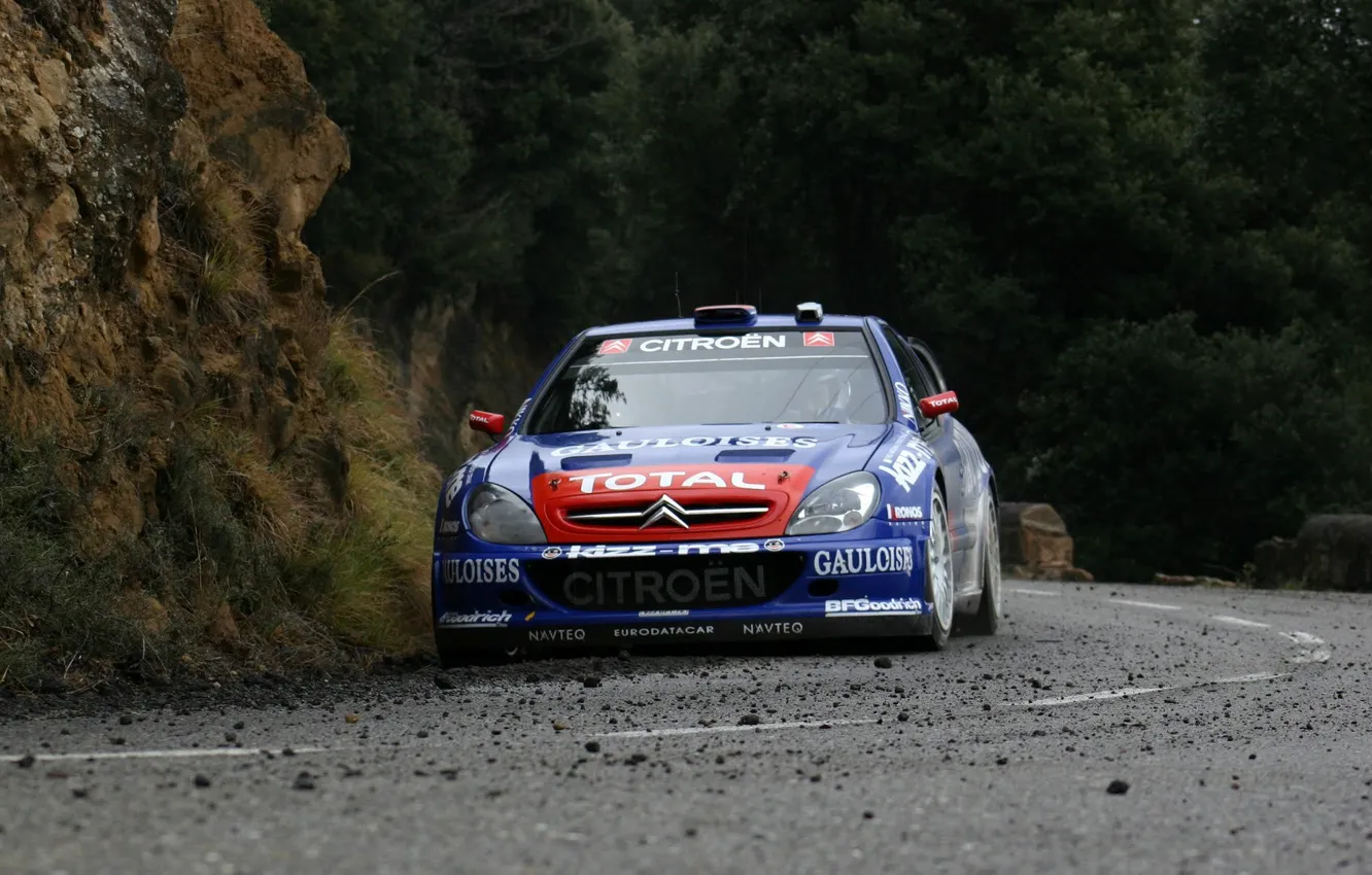 Фото обои Ситроен, Citroen, WRC, Rally, Ралли, Xsara
