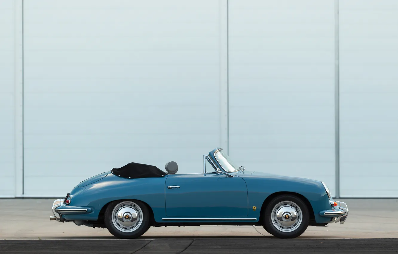 Фото обои Porsche, 356, 1961, Porsche 356B 1600 Super Cabriolet