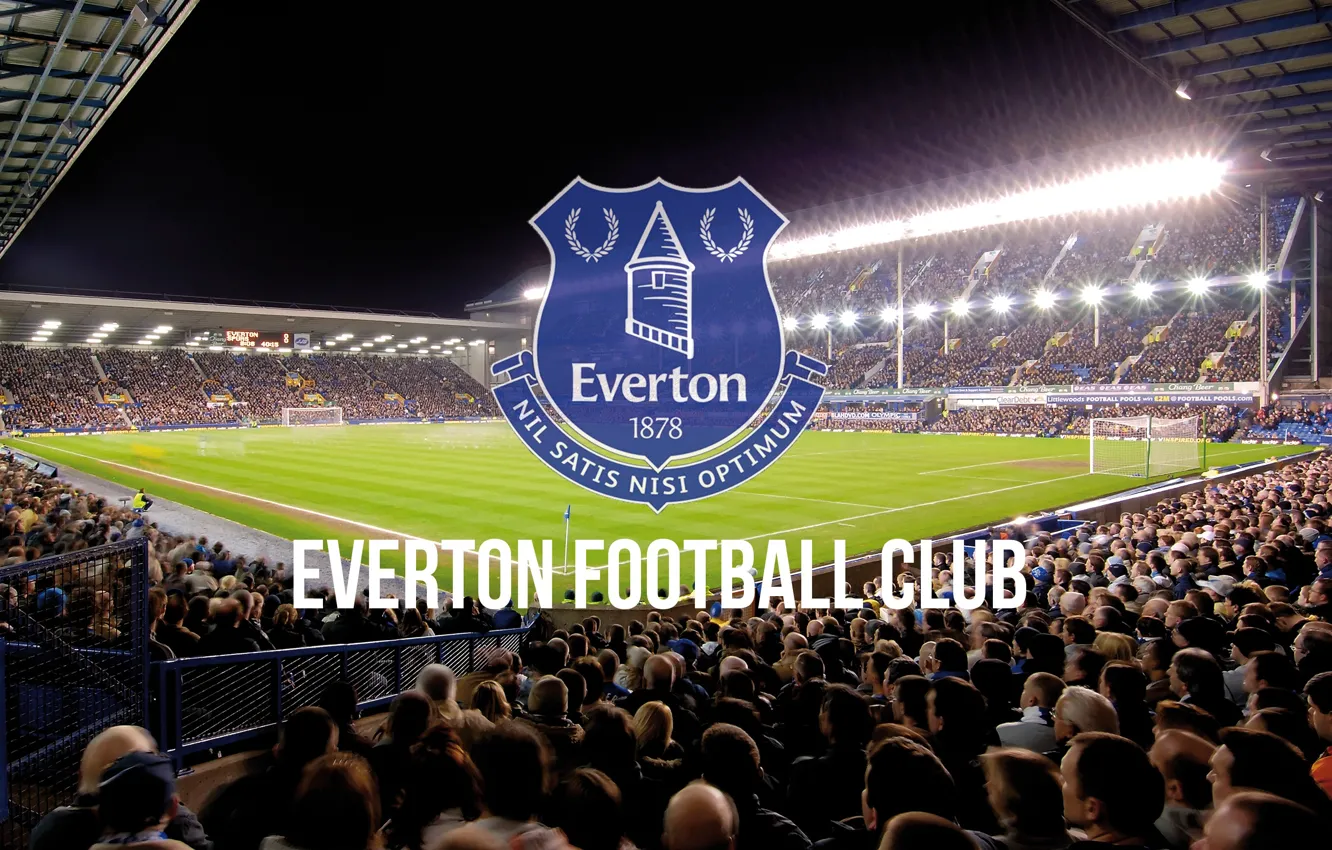 Фото обои wallpaper, sport, logo, stadium, football, Everton FC, Goodison Park