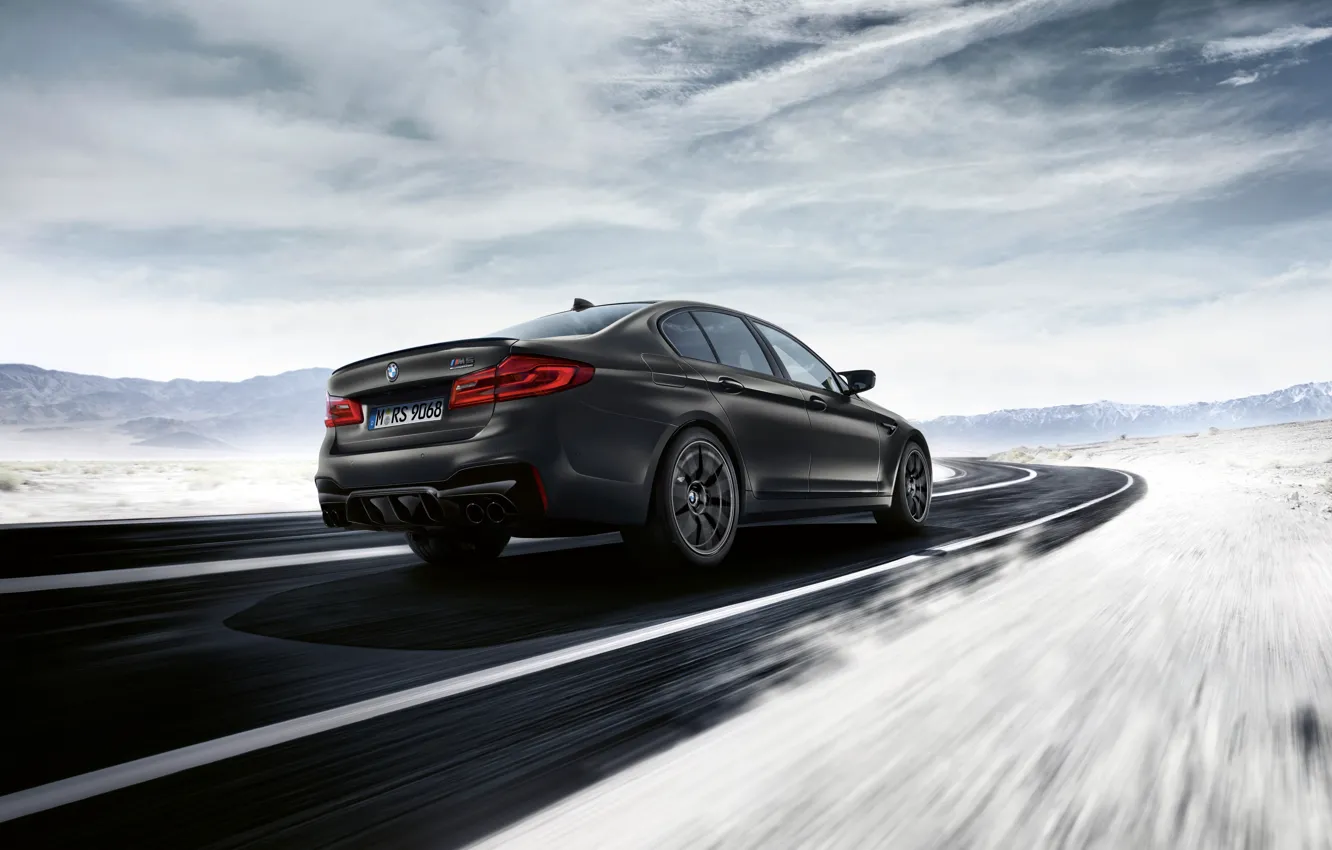 Фото обои BMW, BMW M5, F90, 2019, Edition 35 years