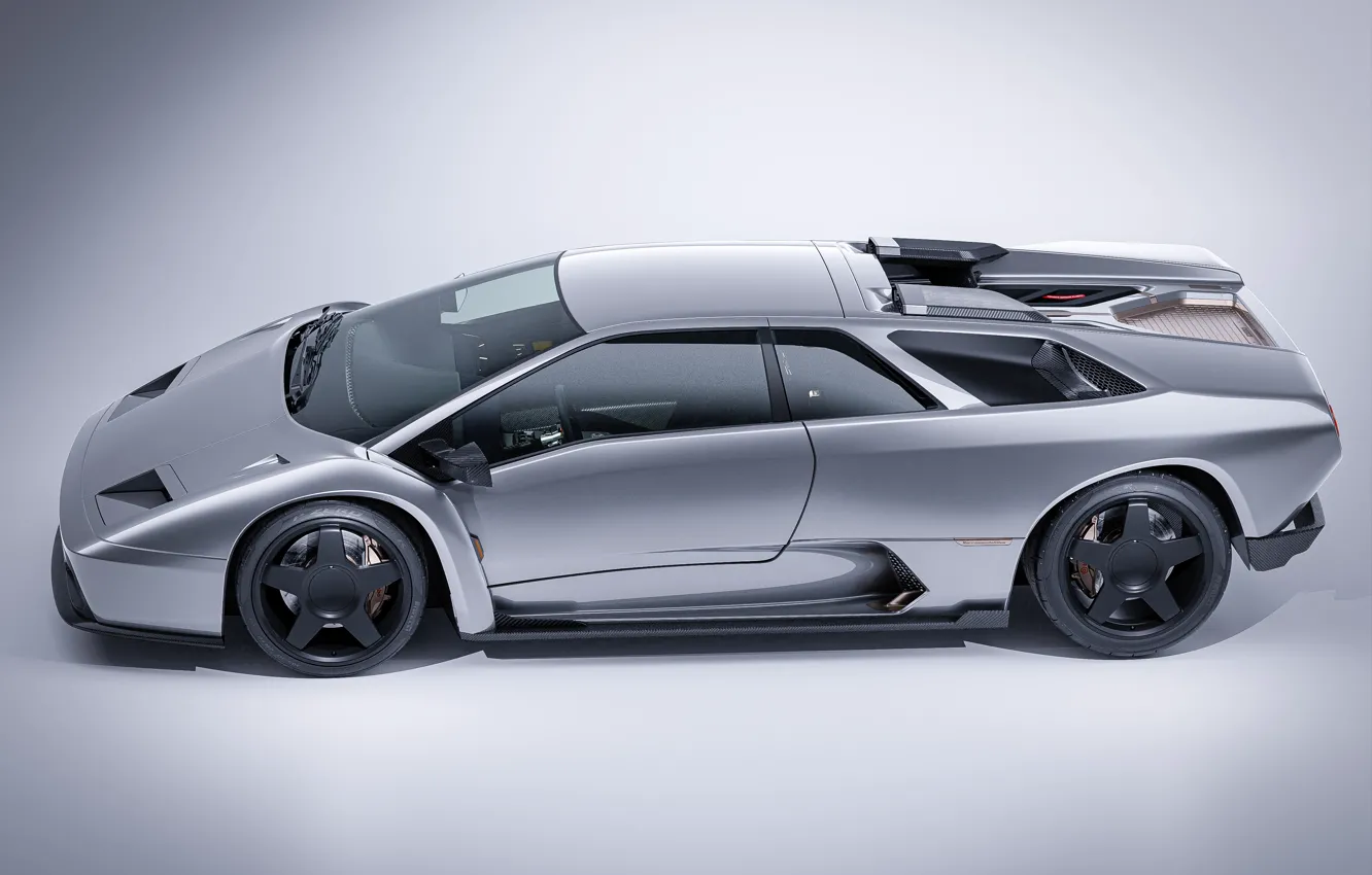 Фото обои Lamborghini, Diablo, side view, Lamborghini Diablo Eccentrica Restomod