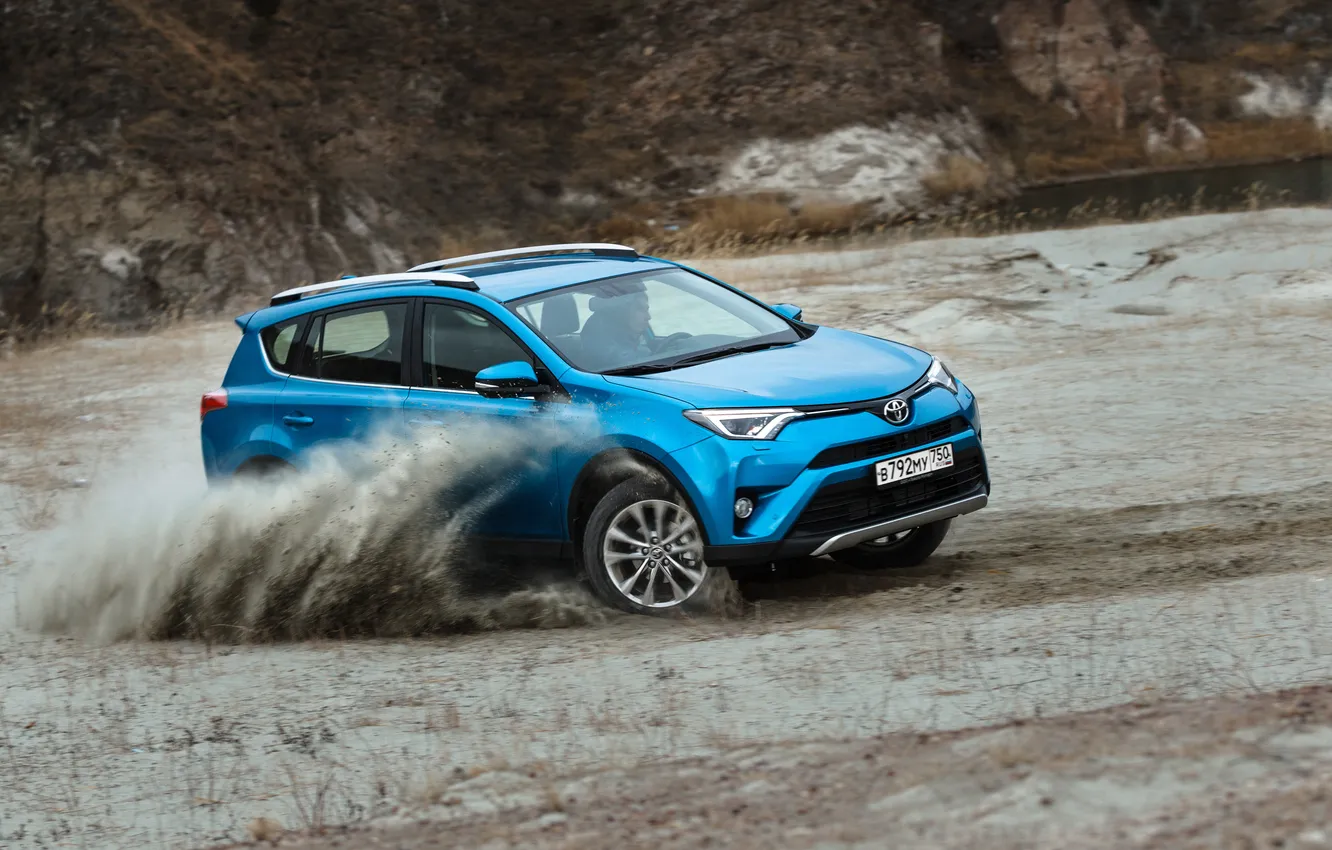 Фото обои Toyota, тойота, кроссовер, RAV4