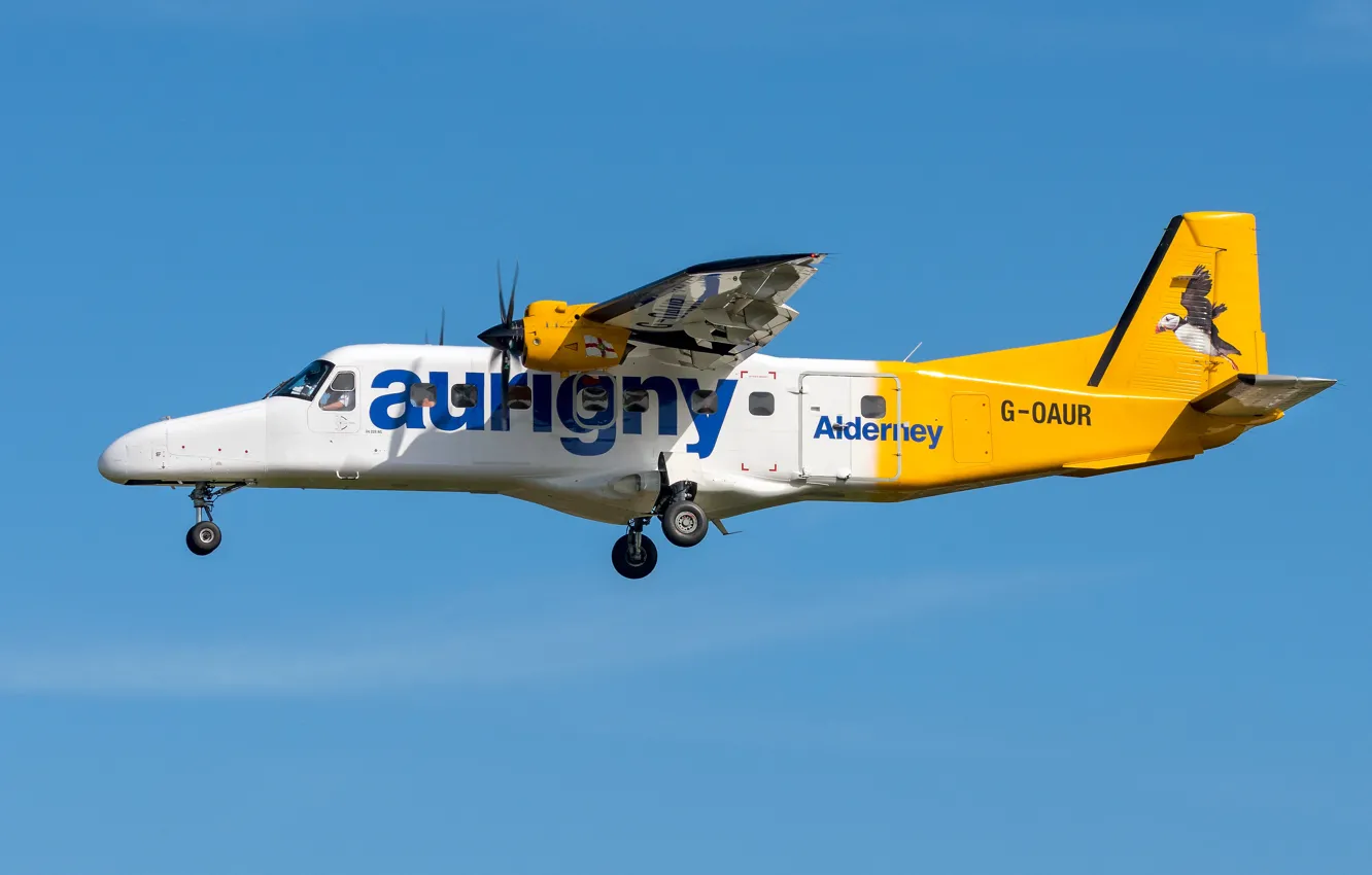 Фото обои Dornier, Do 228, Aurigny Air Services