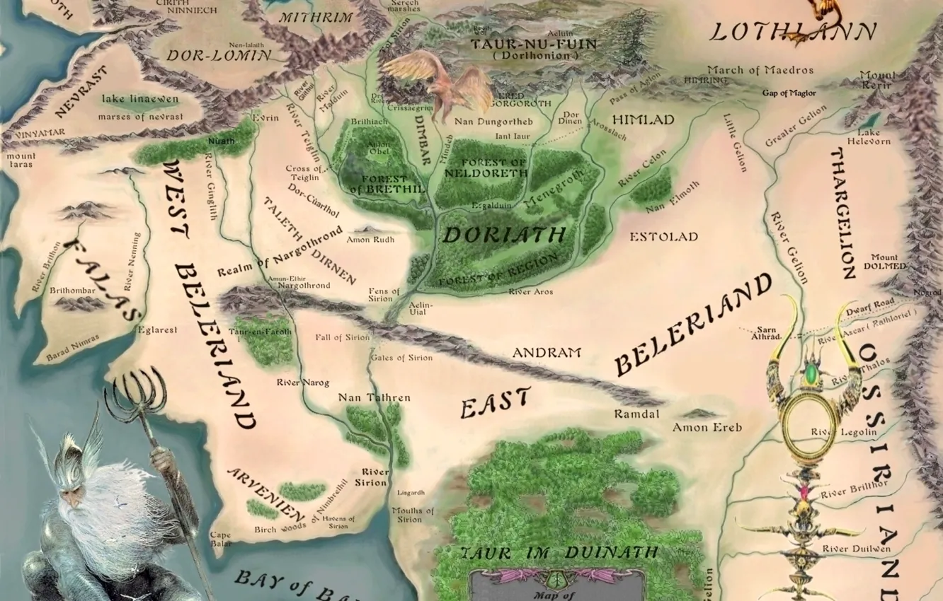 Фото обои карта, Властелин Колец, The Lord of the Rings, John Ronald Reuel Tolkien, Кристофер Толкин, Christopher …
