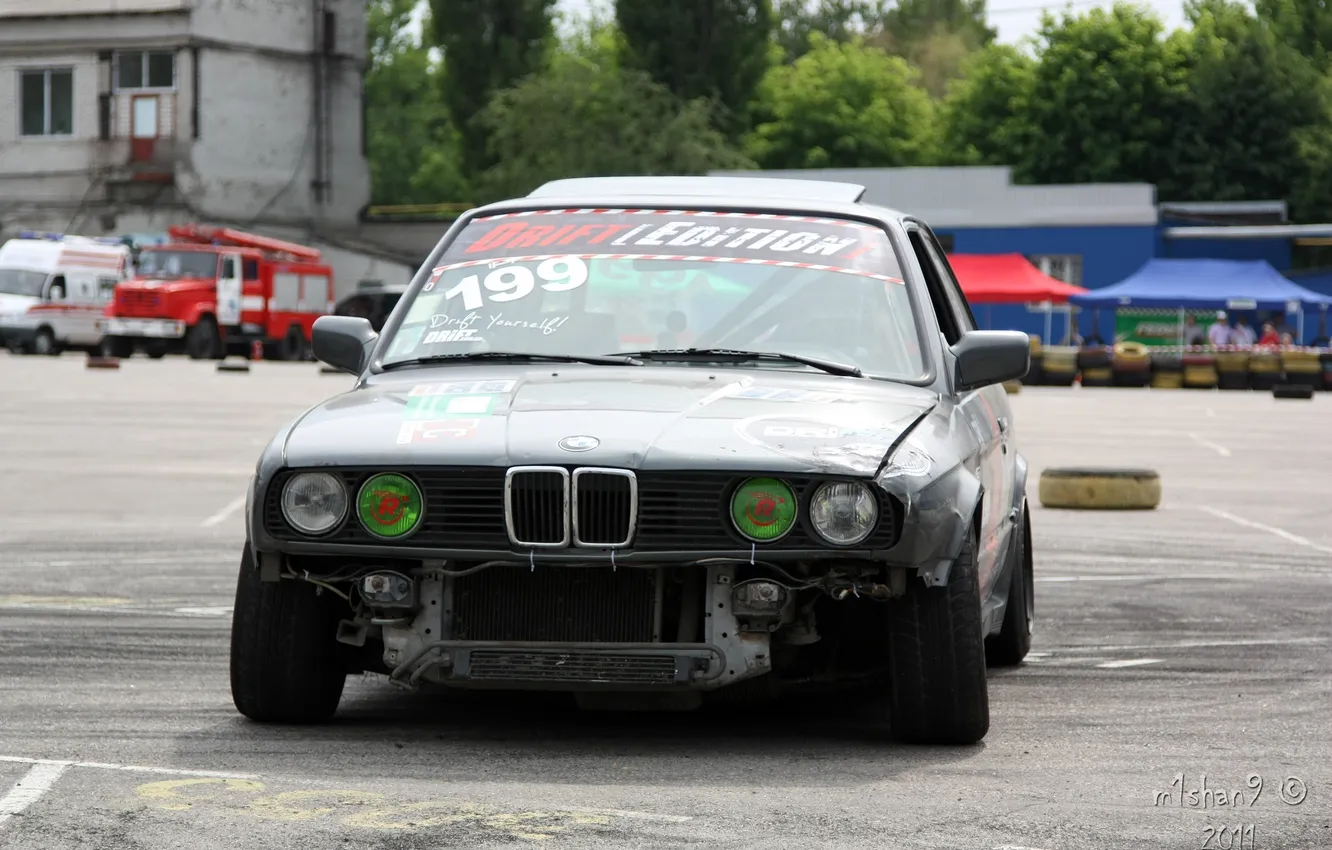 Фото обои BMW, track, 335
