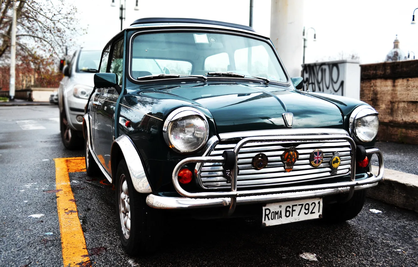 Фото обои авто, Mini Cooper, Morris Mini Cooper