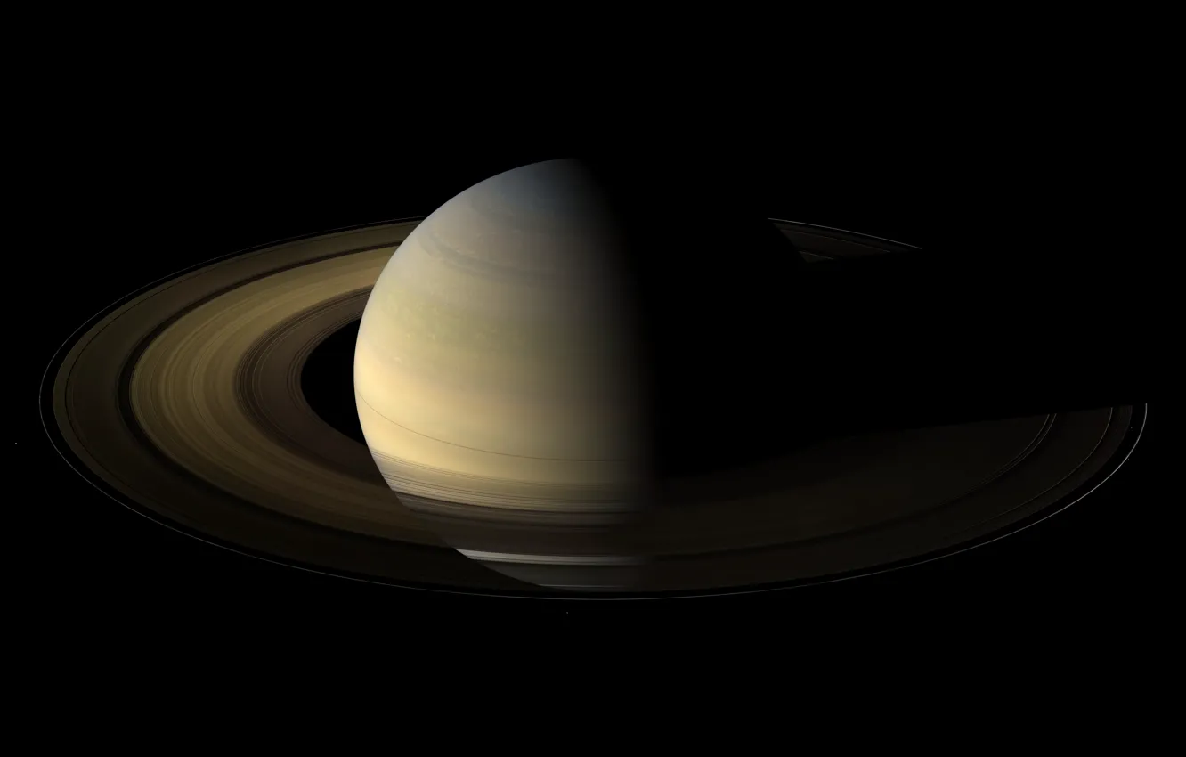 Фото обои Сатурн, Планета, Кольца