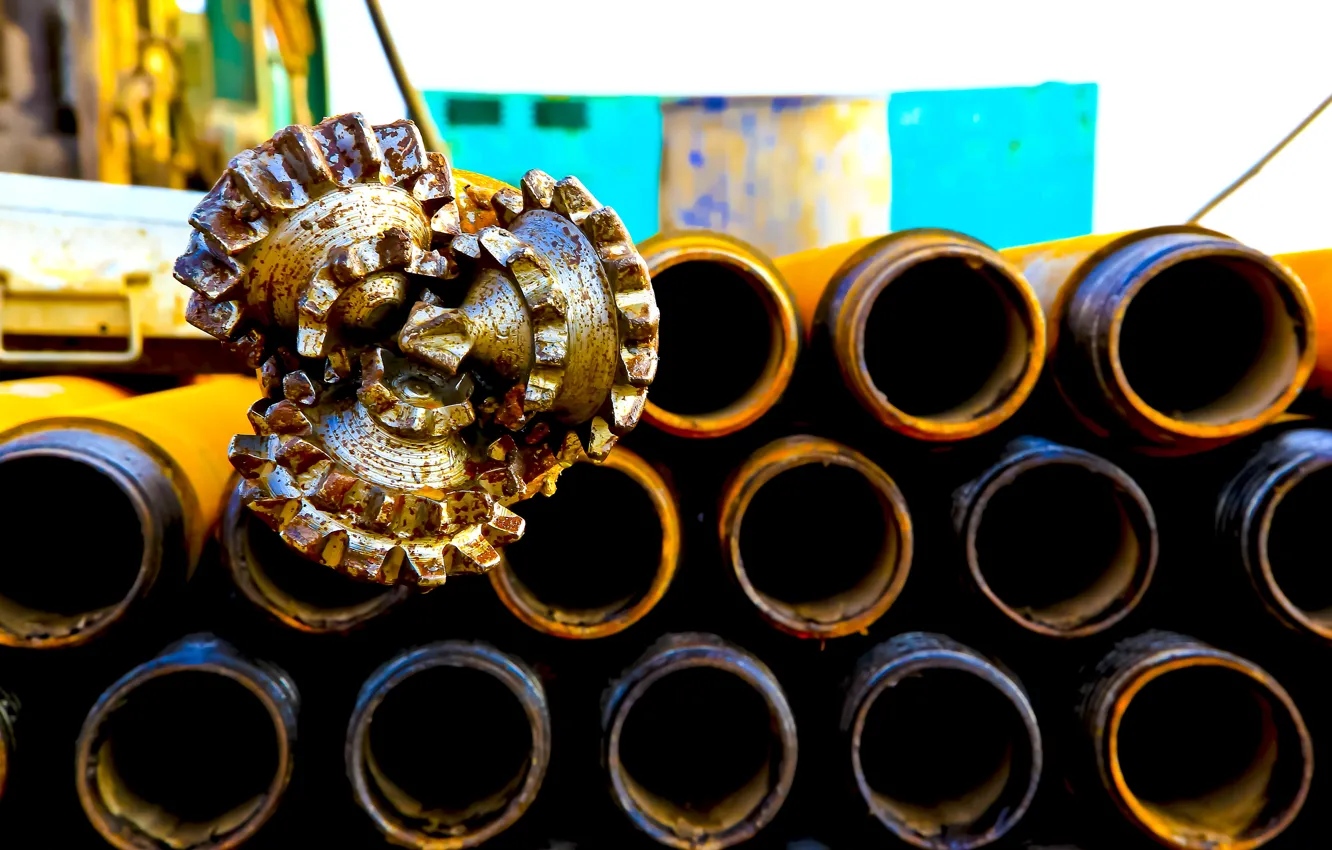 Фото обои thread, pipes, mining