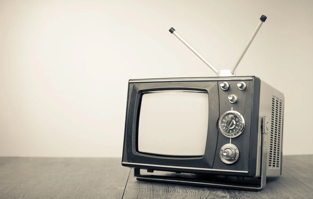 Фото обои wallpaper, vintage, watch, sepia, show, video, technology, signal