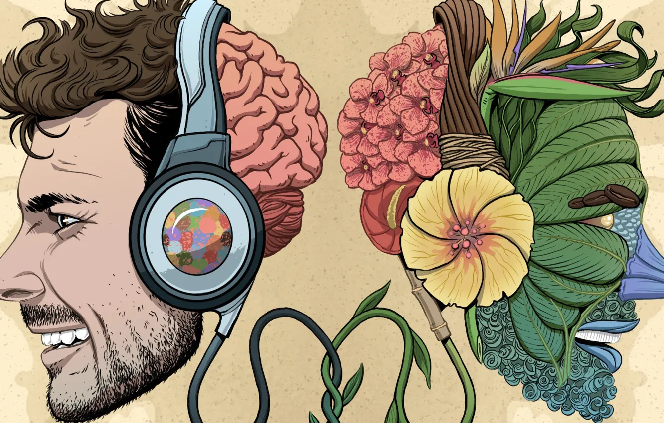 Фото обои Music, Cover, Monstercat, Kill Paris, Two Minds