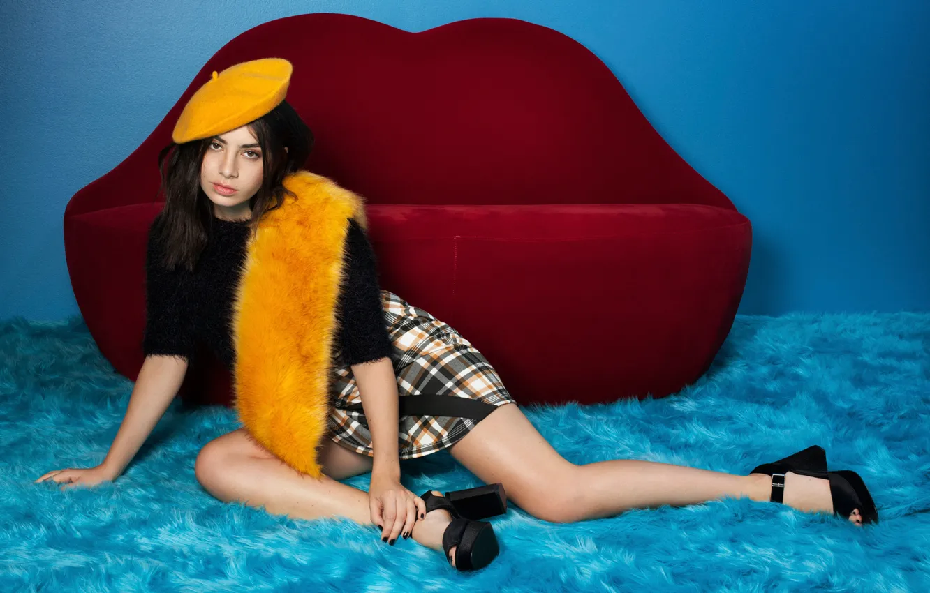 Фото обои певица, фотосессия, бренд, 2015, Charli XCX, Boohoo