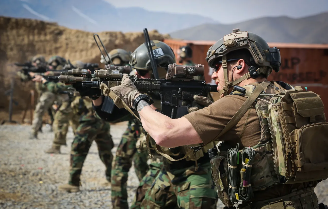 Фото обои оружие, солдат, United States Special Forces