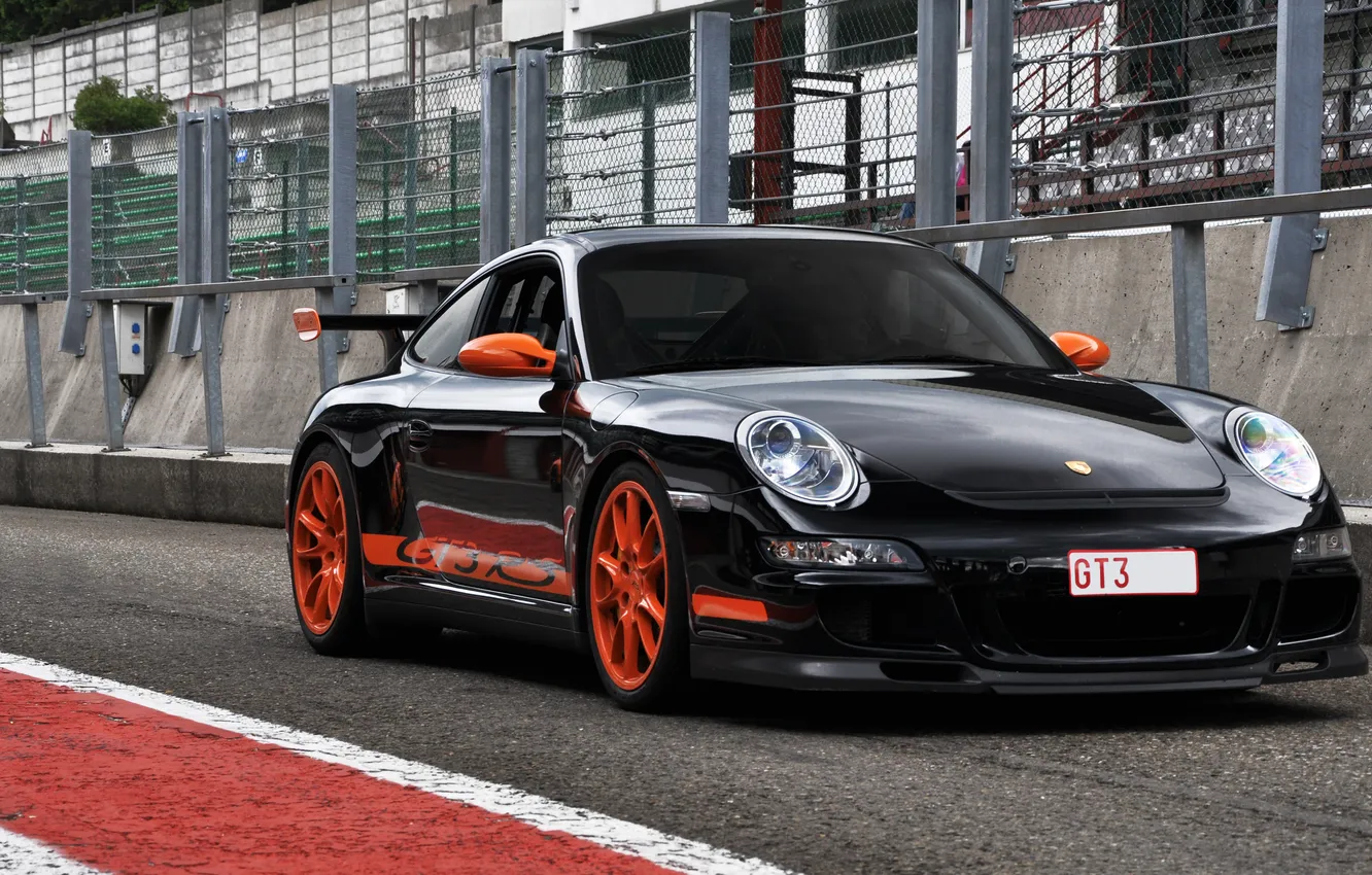 Фото обои тюнинг, GT3, Porsche911