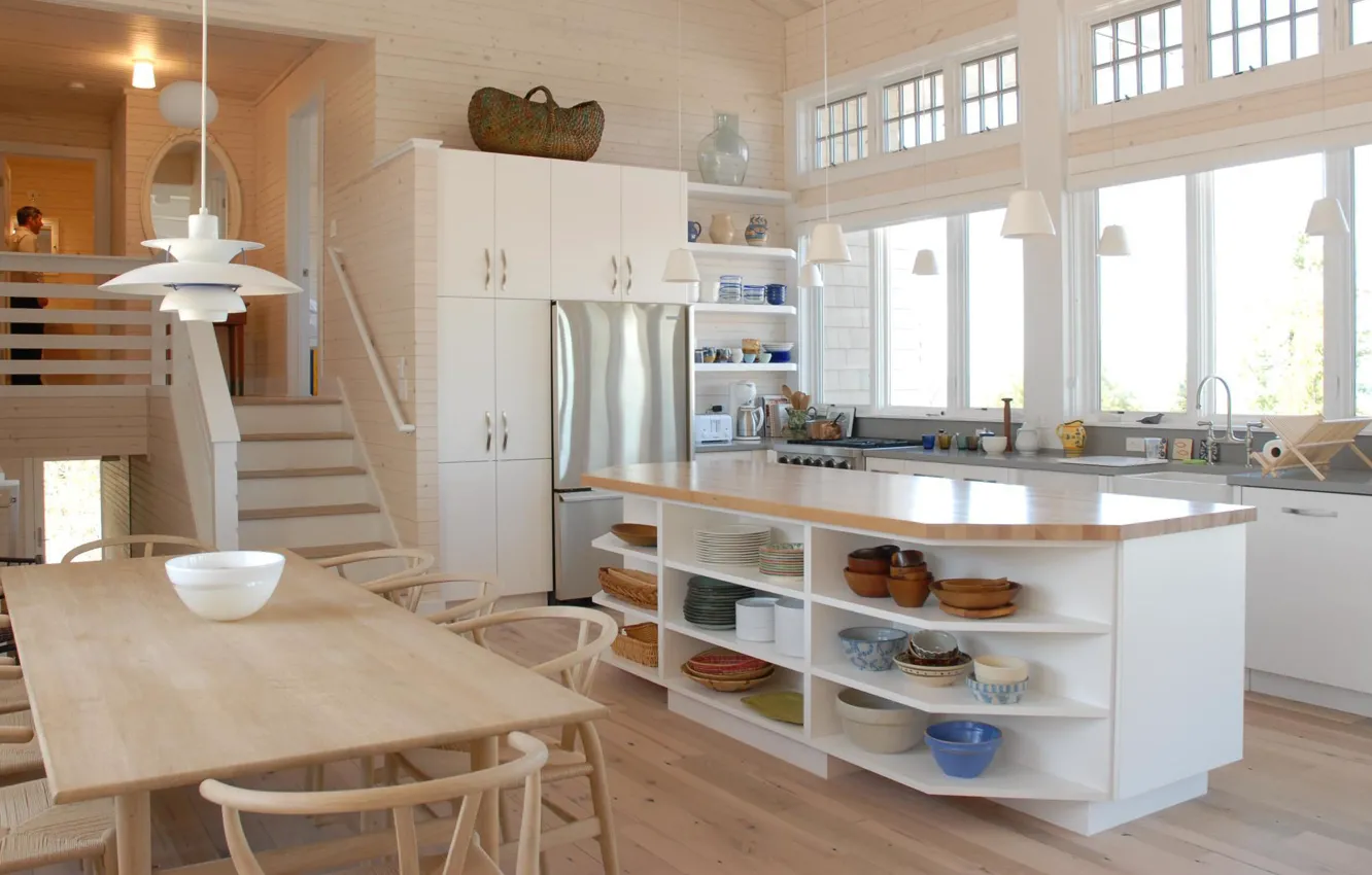 Фото обои интерьер, кухня, столовая, by Wentworth Builders, Covatta Home