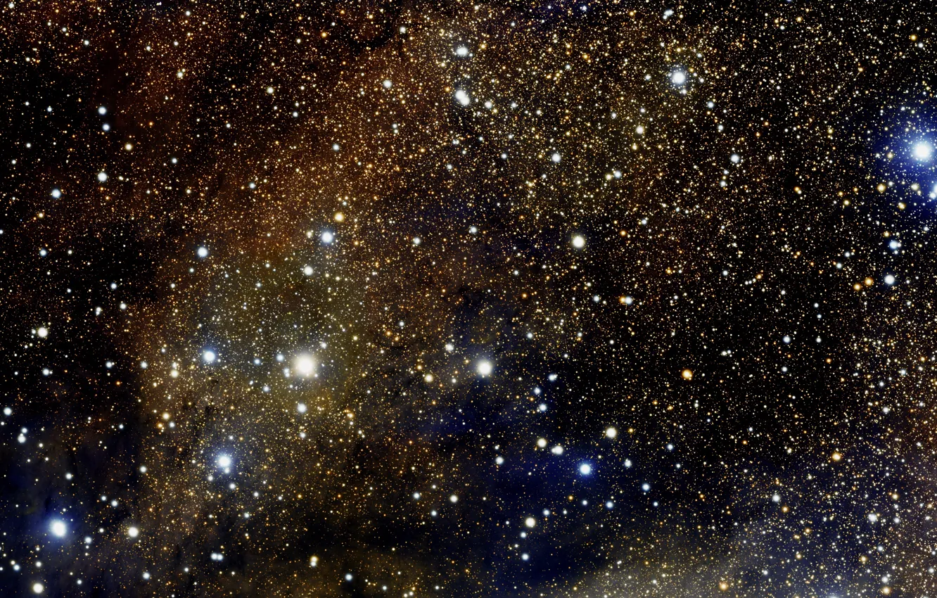 Фото обои Stars, Nebula, Chili, NGC 6188, Paranal Observatory, Overview, Open Star Cluster, Constellation of Ara