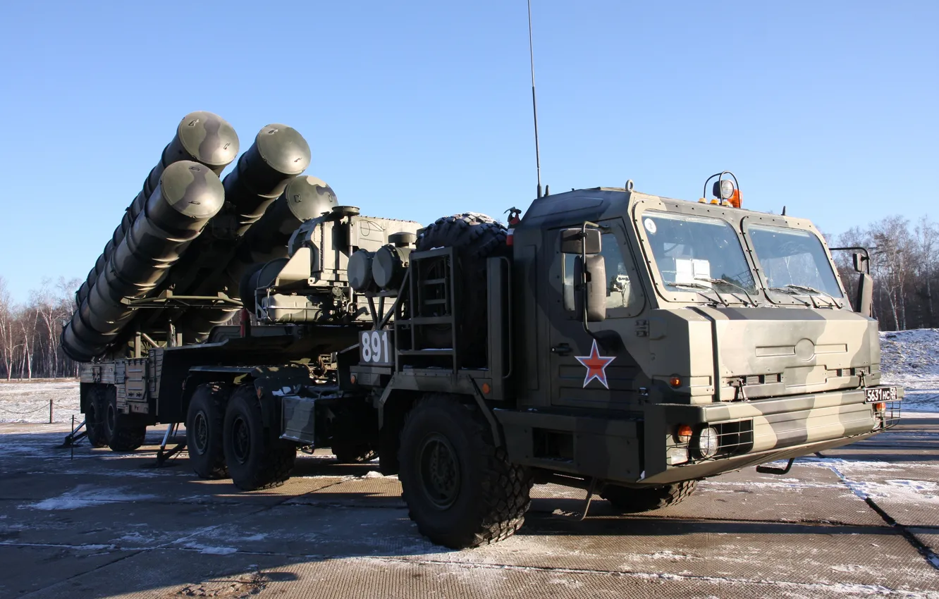Фото обои система, комплекс, С-400, зенитная, российская, ракетная, дальности, большой и средней