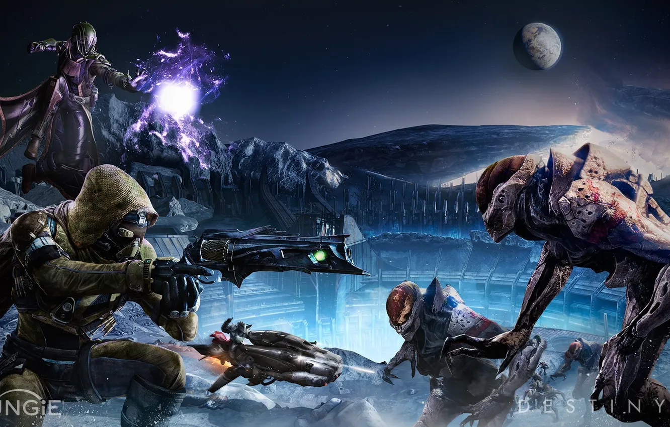 Фото обои destiny, character, games