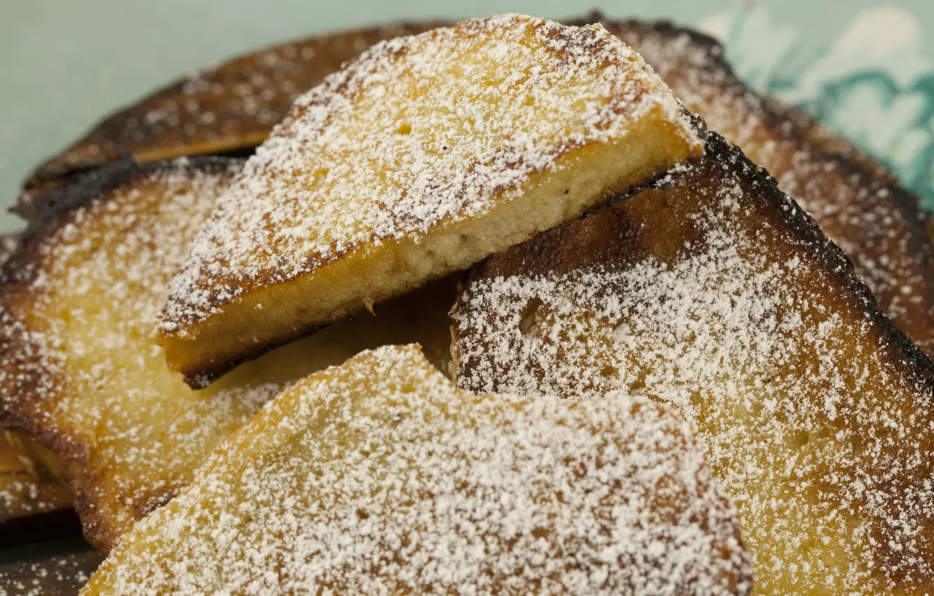 Фото обои Кусок, Французский тост, French toast