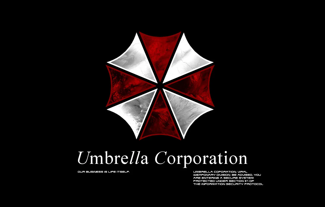 Фото обои игра, resident evil, umbrella