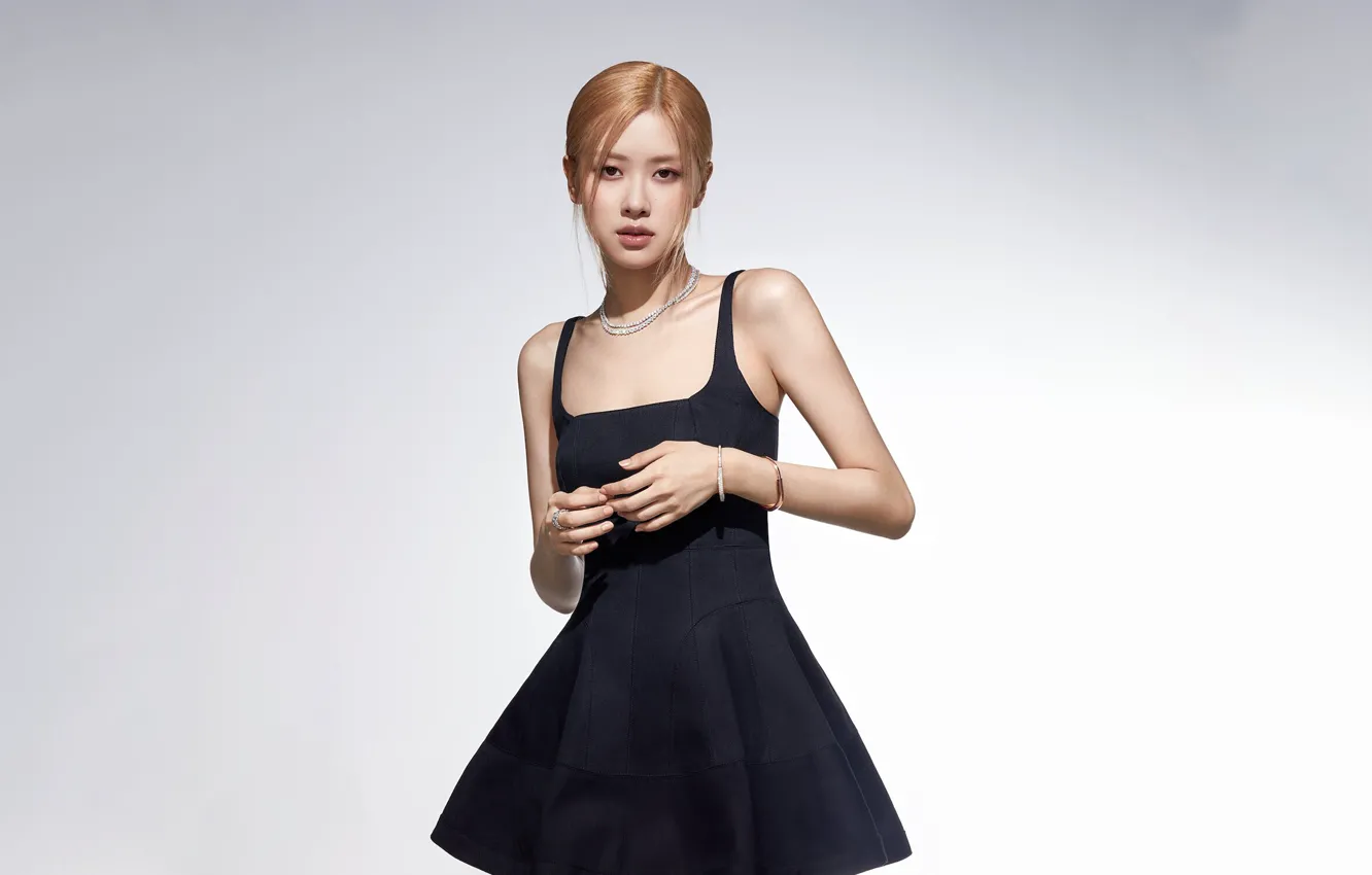 Фото обои rose, обои для рабочего стола, kpop, blackpink, блэкпинк, розэ, корейская певица, роза́нна пак