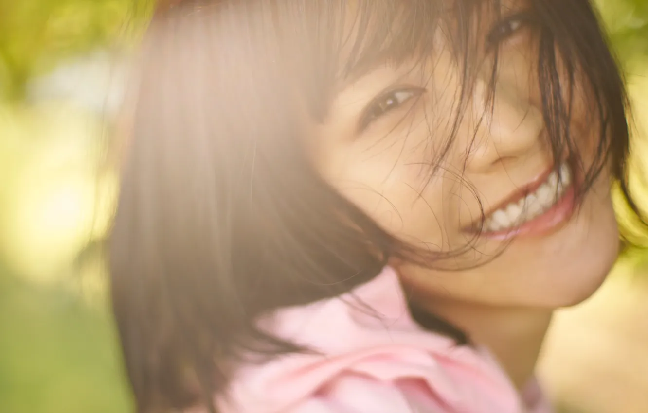 Фото обои Beautiful, Asian, Model, Smile, Woman, Cute, Pretty, Petite