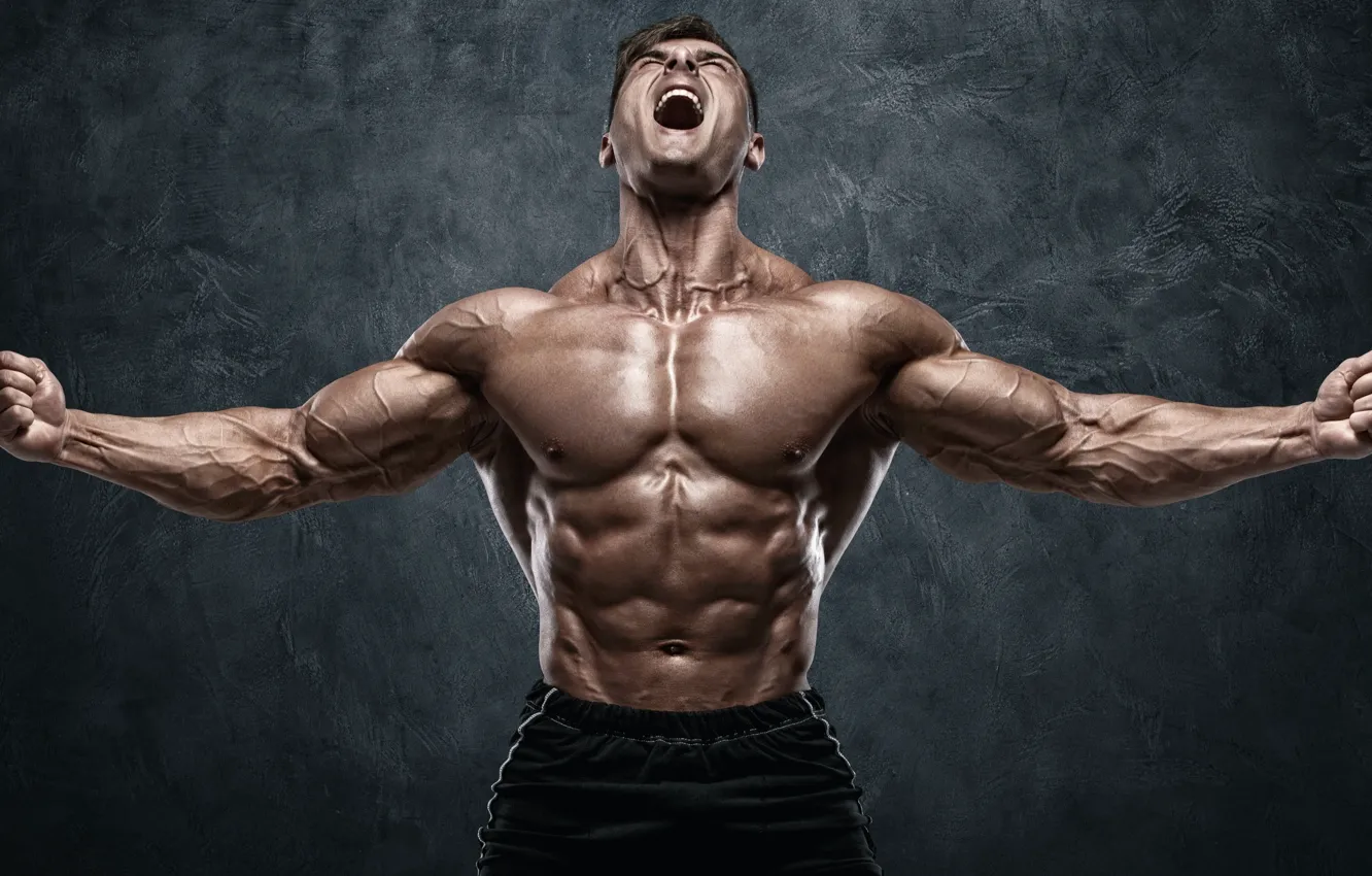Фото обои поза, фигура, muscle, мышцы, muscles, пресс, атлет, Bodybuilding