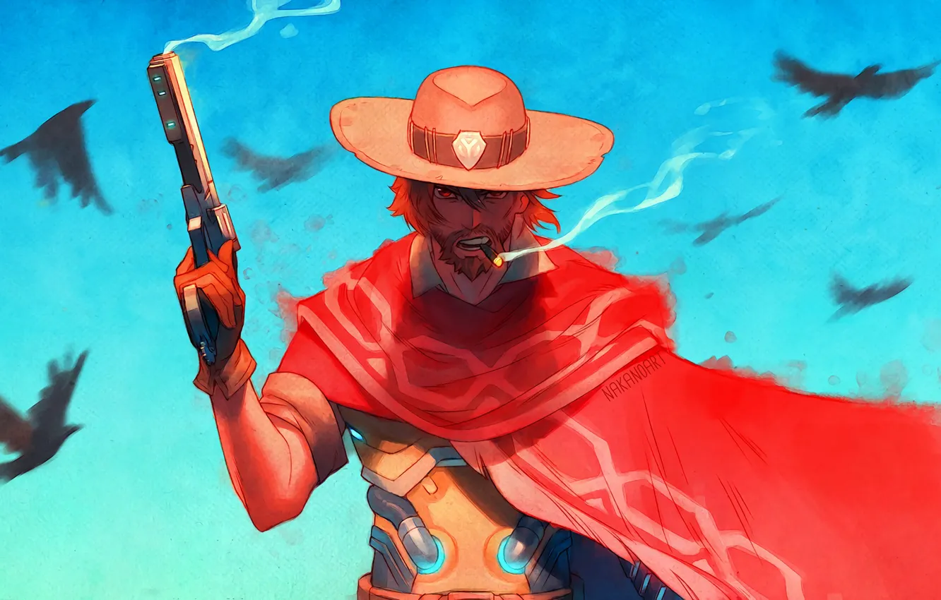Фото обои Game, Blizzard Entertainment, Overwatch, McCree