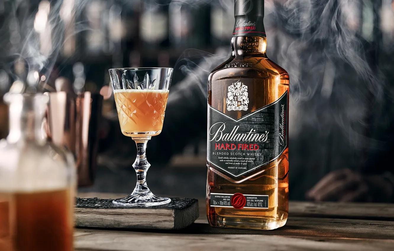 Фото обои glass, whiskey, drinks, bottle, alcoholic