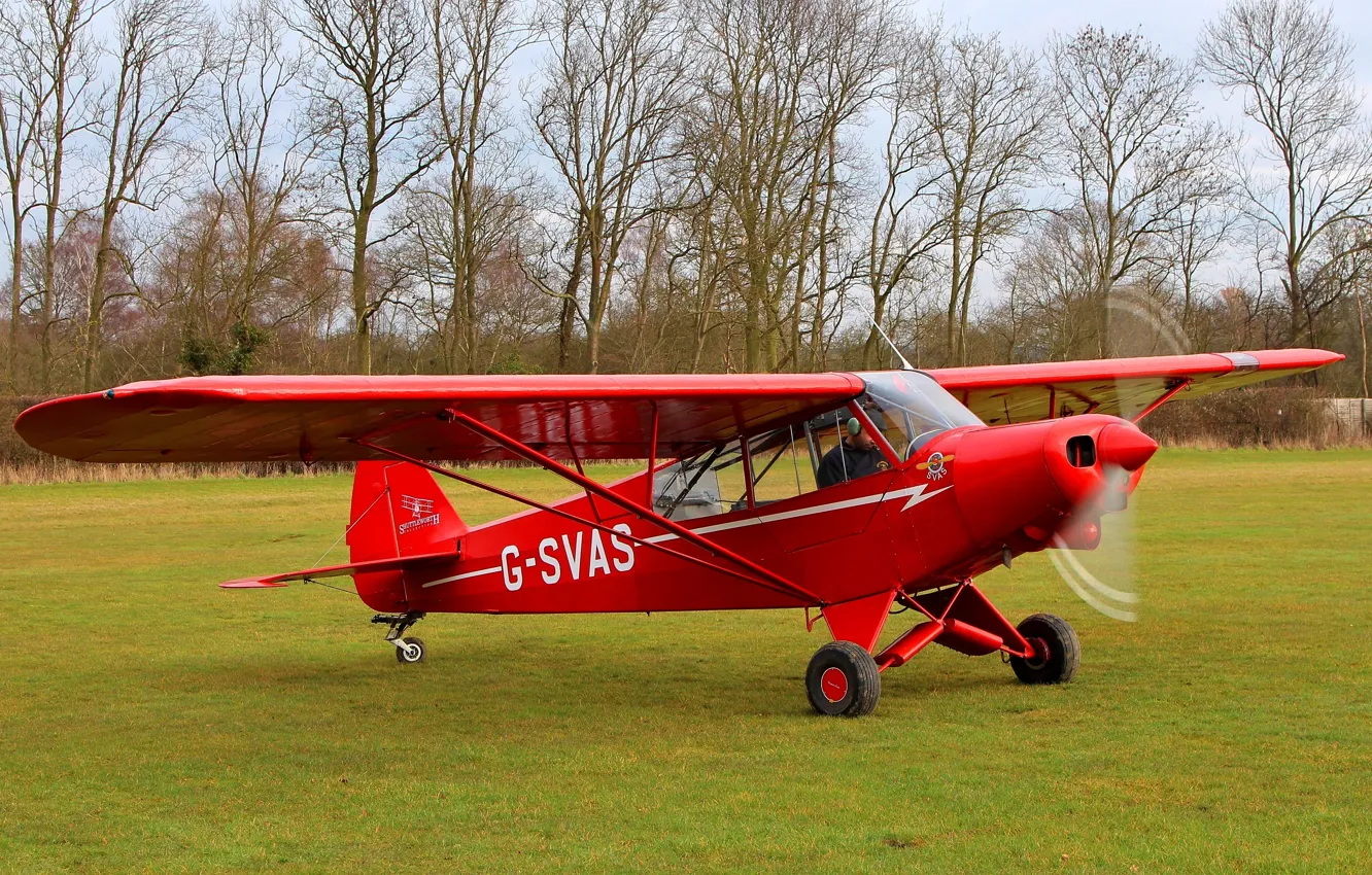 Фото обои американский, двухместный, лёгкий, Пайпер, Piper PA-18 &ampquot;Super Cub&ampquot;, PA-18, самолет общего назначения, Супер Каб