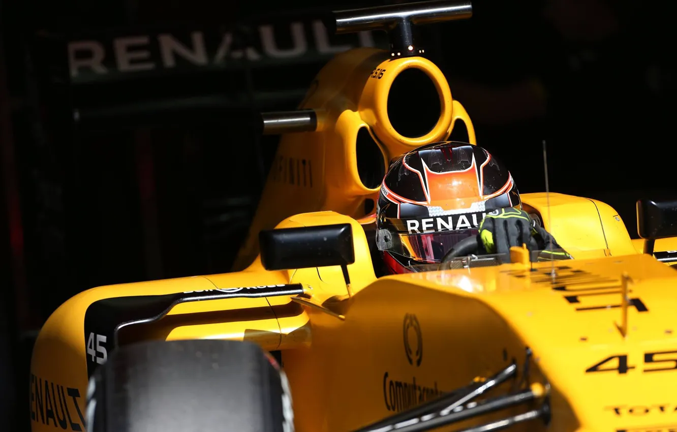 Фото обои Renault, Рено, Formula 1, Team, Ocon