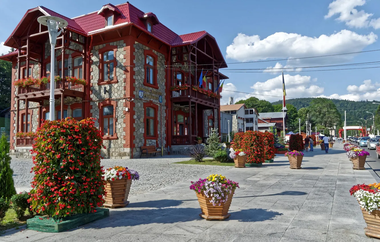 Фото обои city, город, улица, дома, архитектура, architecture, building, Romania