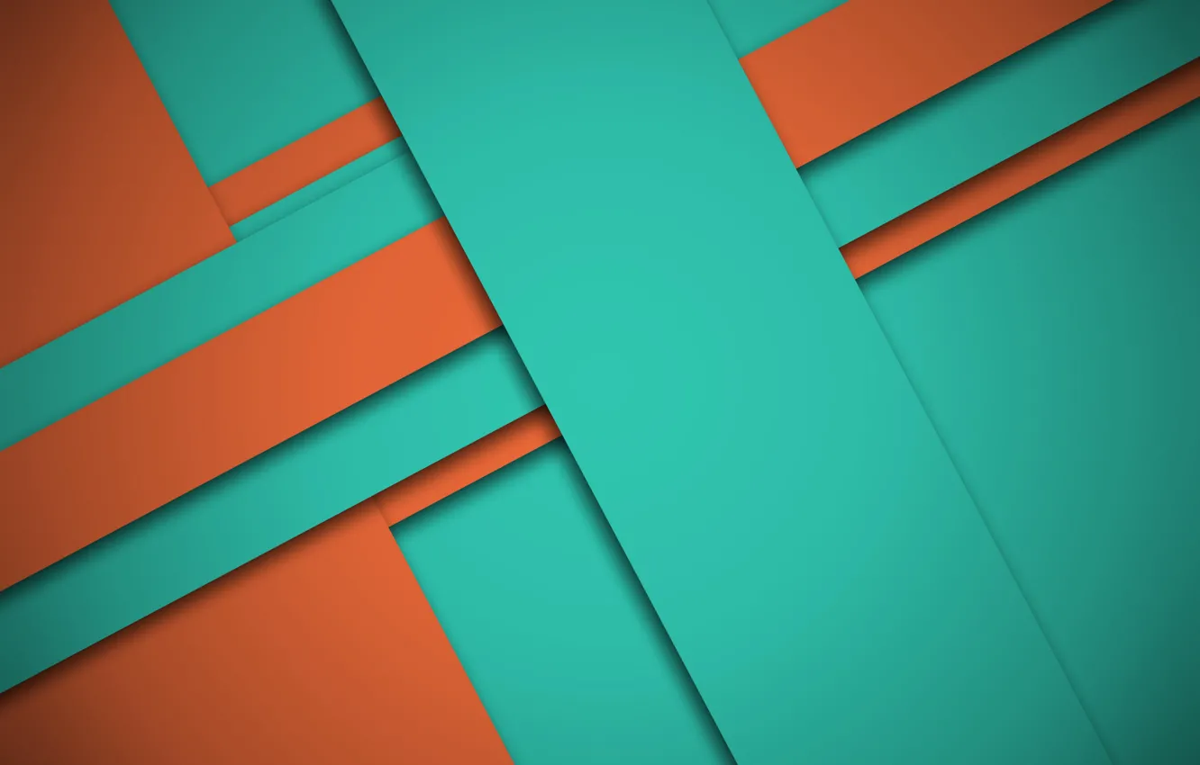 Фото обои линии, оранжевый, зеленый, текстура, геометрия, color, material- design