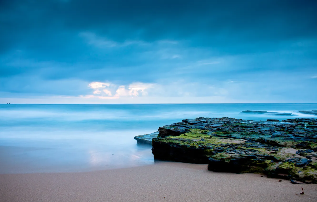 Фото обои By shaneric, Ocean Sunrise, Australia., 2011 Early morning on the northern beaches of Sydney, March …