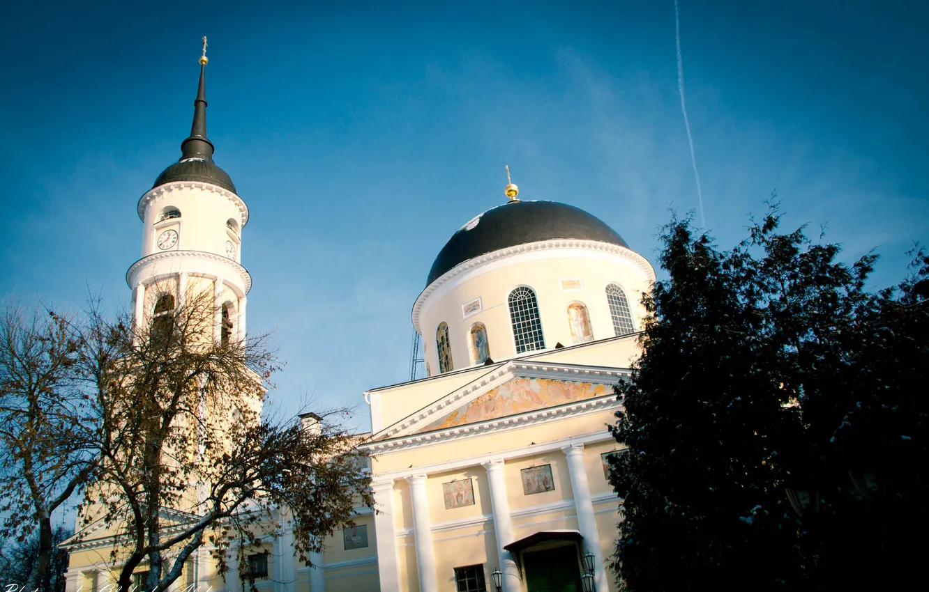 Фото обои Калуга, Kaluga, Калужский Свято-Троицкий кафедральный собор
