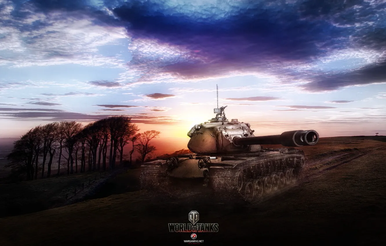 Фото обои Игры, World of Tanks, M103, FuriousGFX