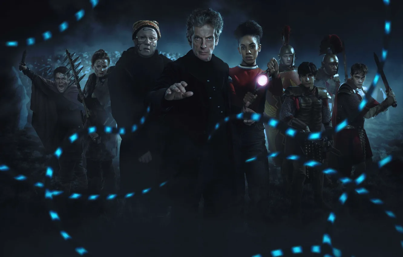 Фото обои щупальца, актеры, Doctor Who, Доктор Кто, Римский легион, Peter Capaldi, Двенадцатый Доктор, Twelfth Doctor