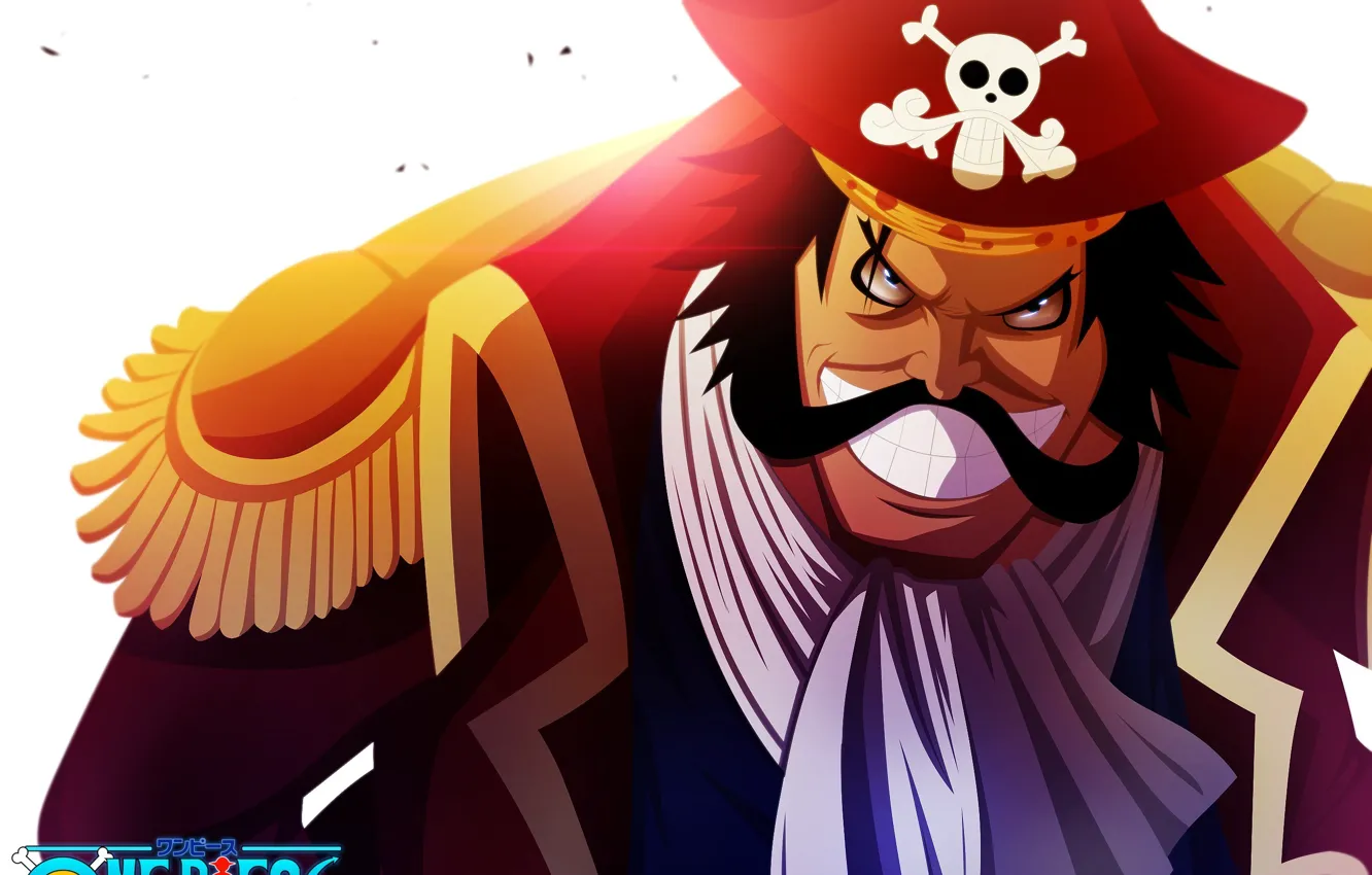 Фото обои skull, logo, game, One Piece, hat, eyes, smile, anime