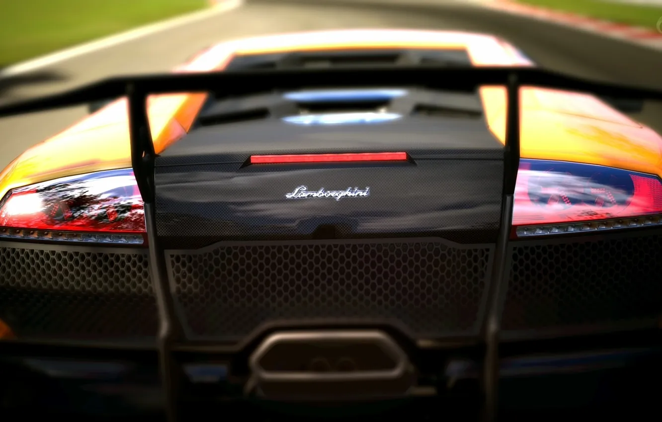 Фото обои Lamborghini, SuperVeloce, GranTurismo5, MurcielagoLP640-4