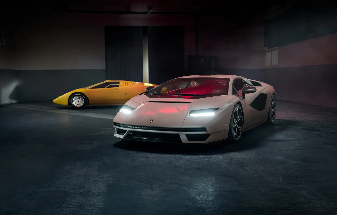 Фото обои car, wallpaper, lamborghini, countach