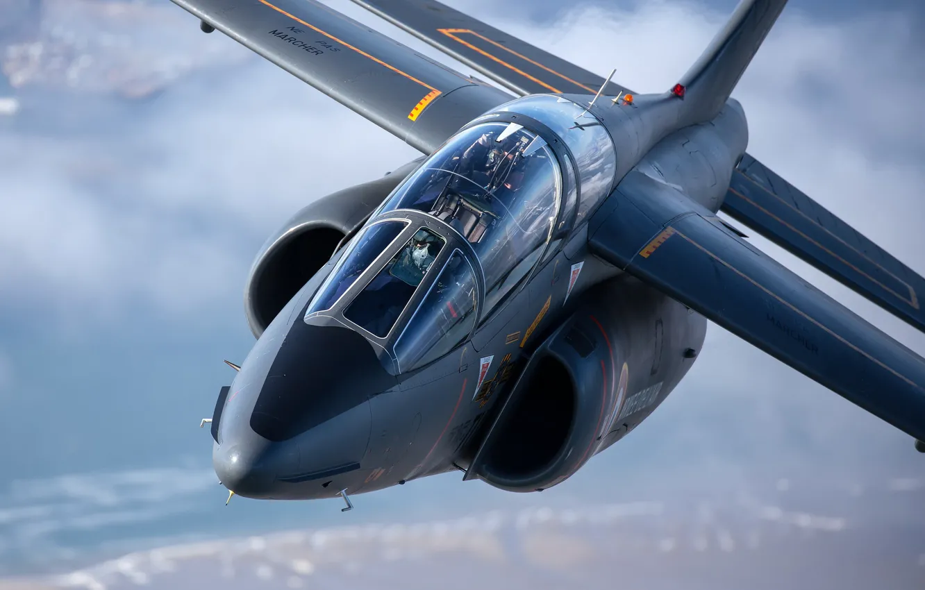 Фото обои лёгкий, Alpha Jet, Альфа-джет, реактивный штурмовик