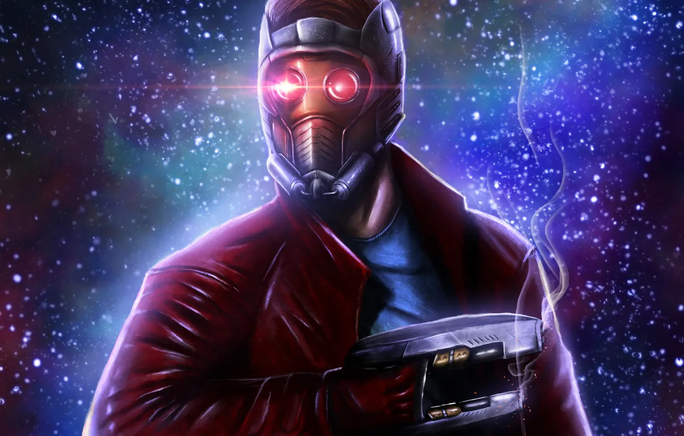 Фото обои Marvel Comics, Peter Quill, Guardians of the Galaxy, Star Lord
